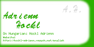 adrienn hockl business card